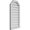 Ekena Millwork Octagonal Top Surface Mount PVC Gable Vent w/ 2"W x 2"P Brickmould Sill Frame, 16"W x 32"H GVPOT16X3203SN - alternate 3